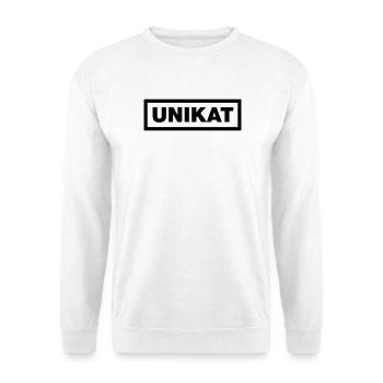 Echtes Unikat - Unisex Pullover - Weiß - Vorne