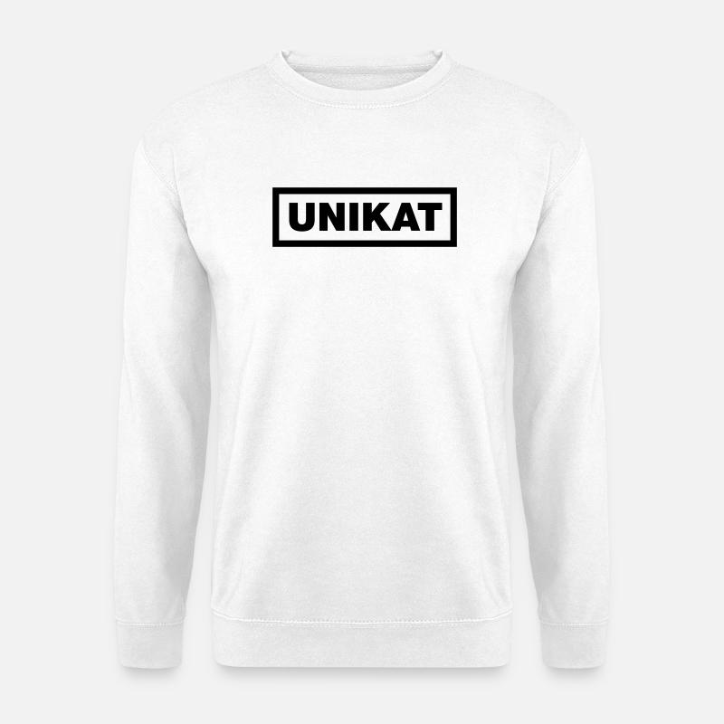 Echtes Unikat - Unisex Pullover - Weiß