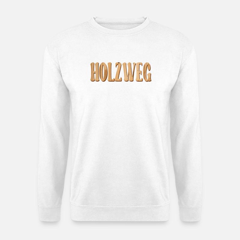 HOLZWEG - Irrtum - Unisex Pullover - Weiß