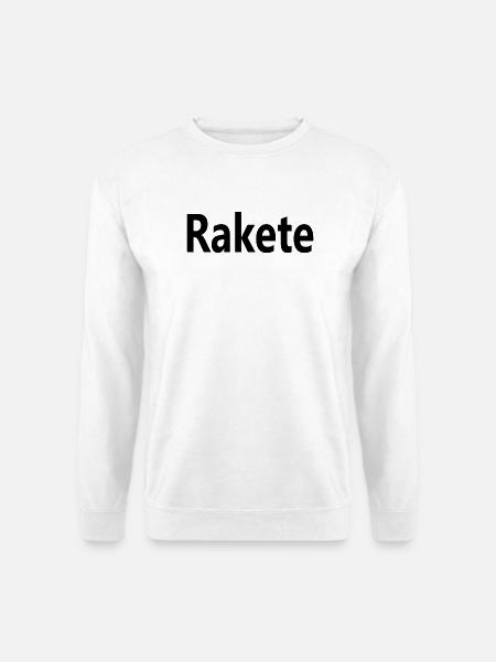 Rakete - Unisex Pullover - Weiß