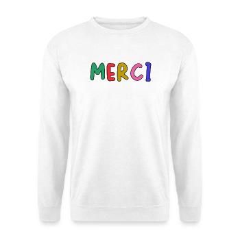 MISTRESS. THANK YOU. THANK YOU MISTRESS. GIFT - Unisex Sweatshirt - white - Front
