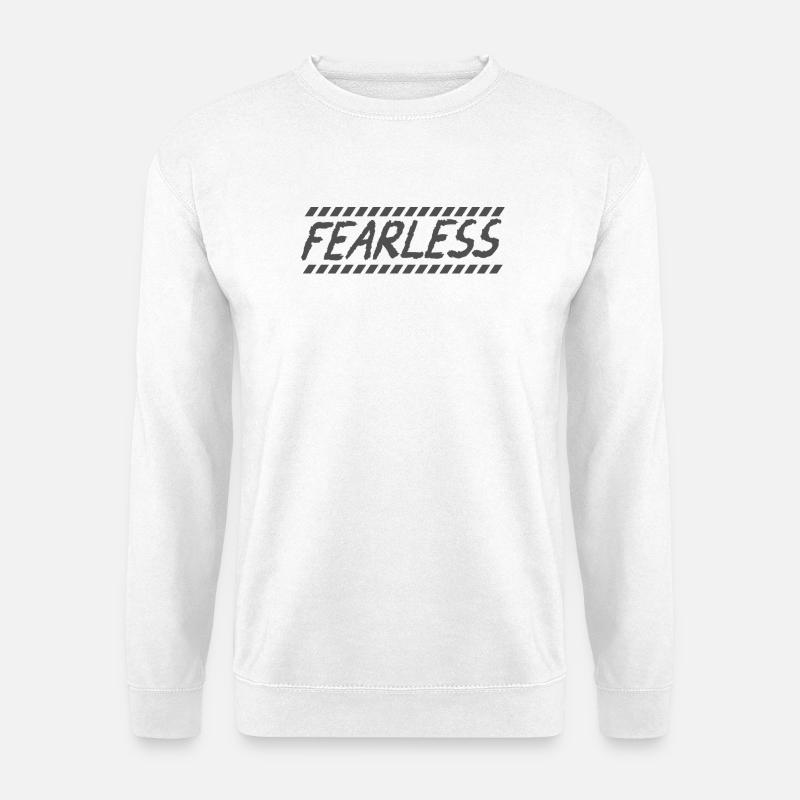 Fearless - Unisex Sweatshirt - white