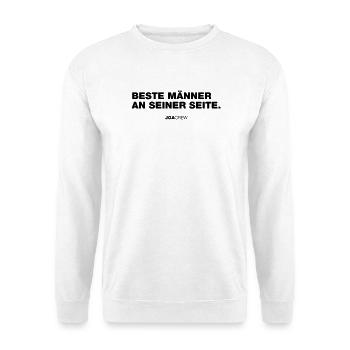 Beste Männer (JGA - Jungesellenabschied) - Unisex Pullover - Weiß - Vorne