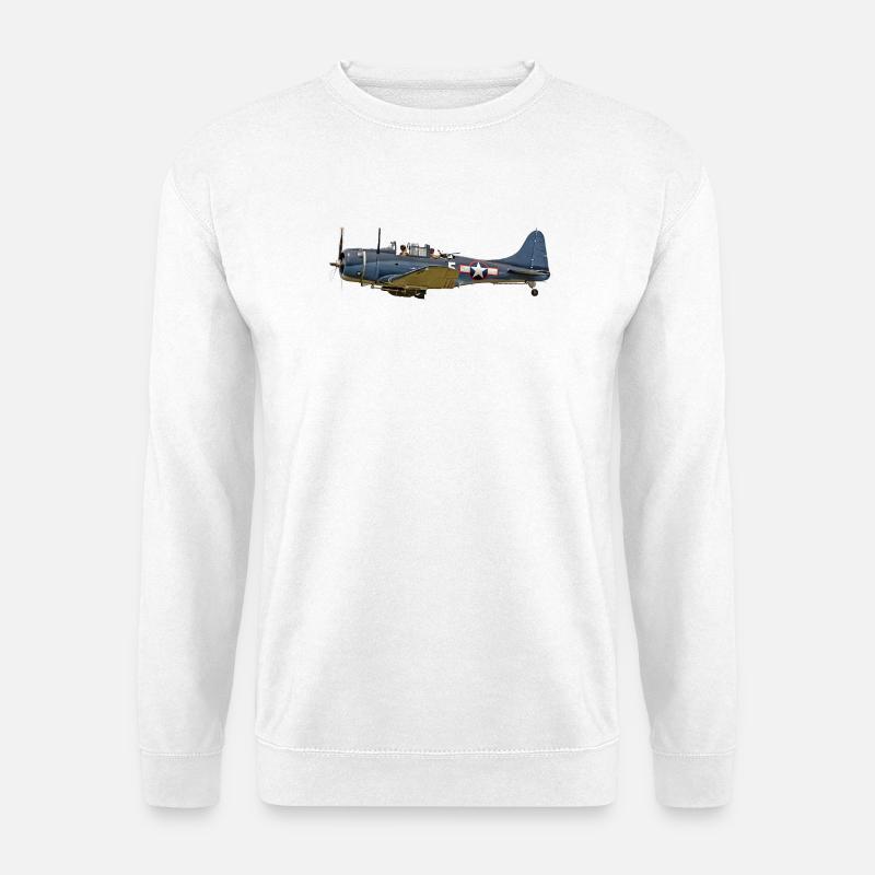 SBD Dauntless - Unisex Pullover - Weiß