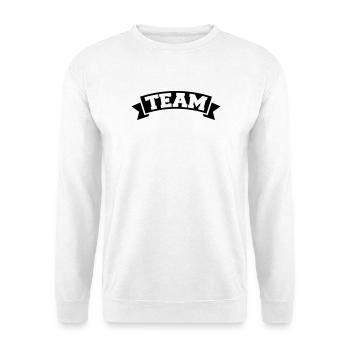 Équipe - Sweat-shirt Unisexe - blanc - Devant