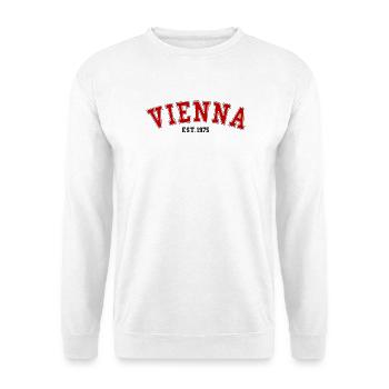 Vienna_Est_1975 - Sweat-shirt Unisexe - blanc - Devant