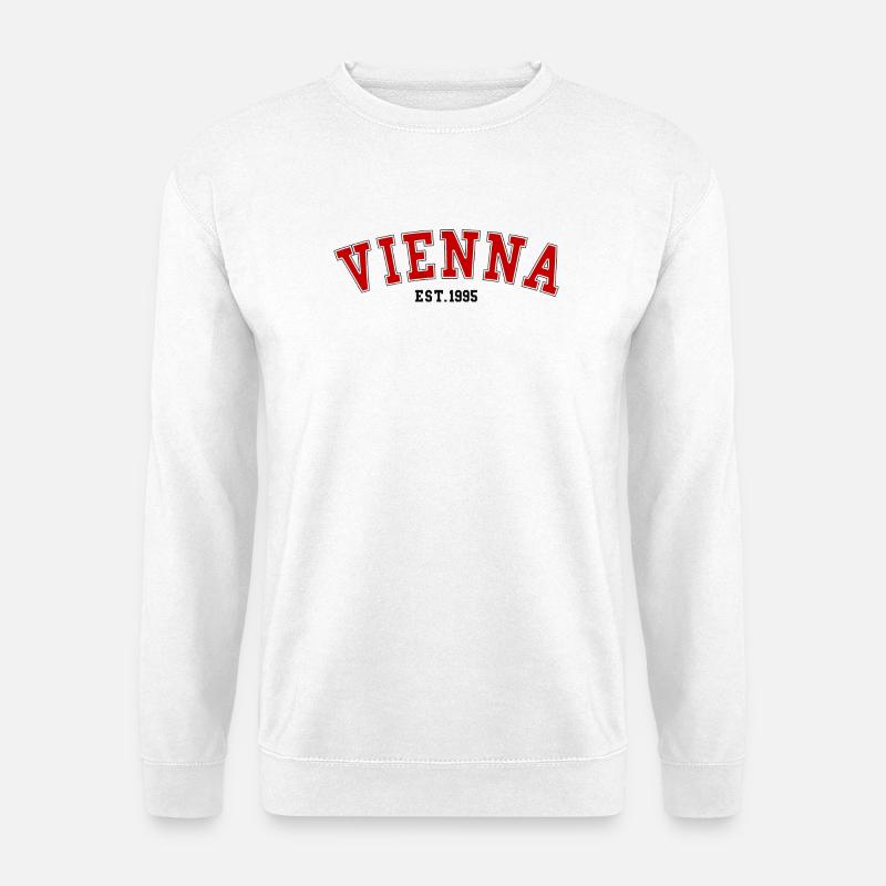 Vienna_Est_1995 - Unisex Sweatshirt - white