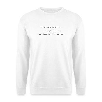 Gift for Mother, Priestess of the Laundry Wizard - Unisex Sweatshirt - white - Front