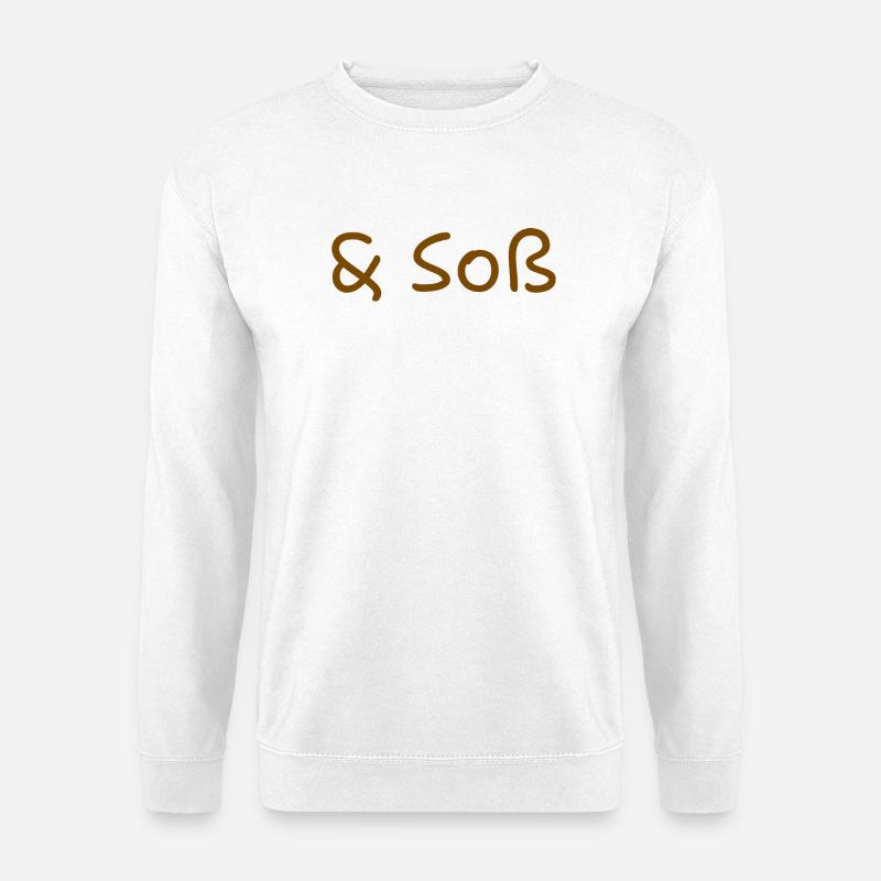 Sauce(s) - Sweat-shirt Unisexe - blanc