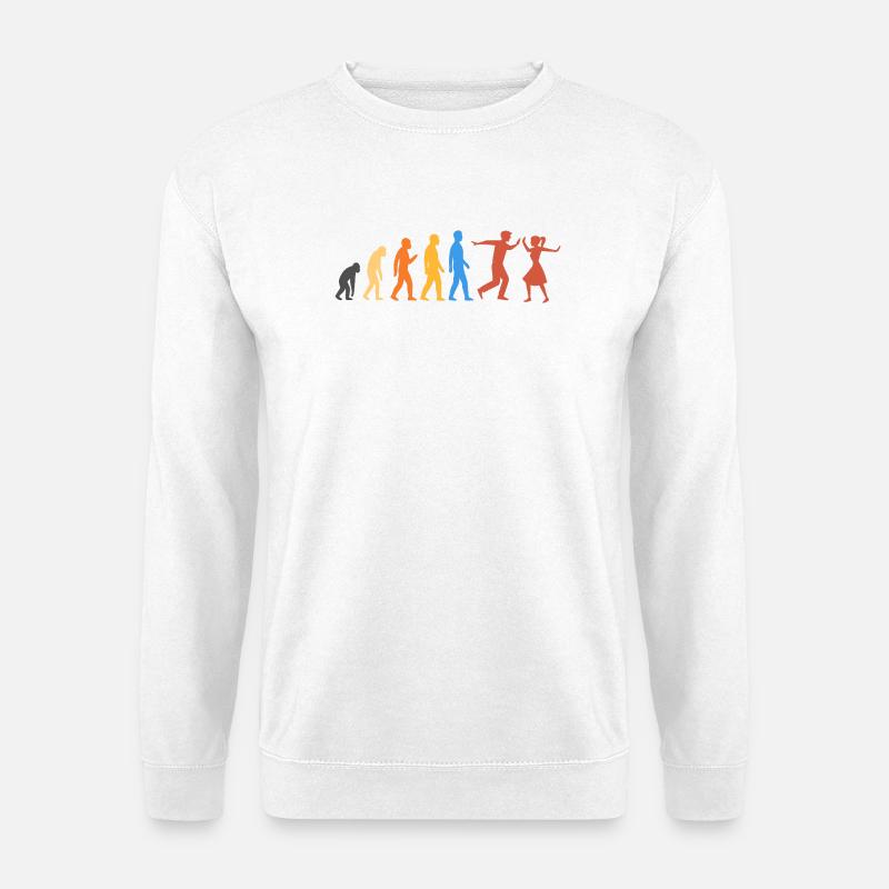 Danse Swing - Le plus haut niveau d’évolution - Sweat-shirt Unisexe - blanc