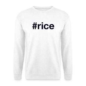 Rice Reis - Unisex Sweatshirt - white - Front
