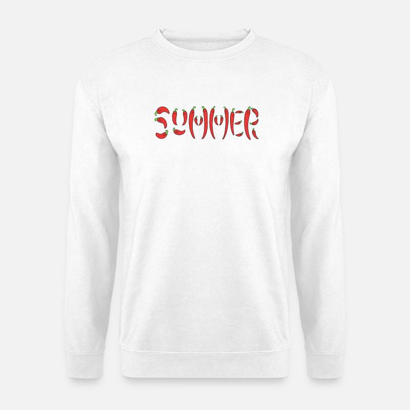Sommer-Chili - Unisex Pullover - Weiß