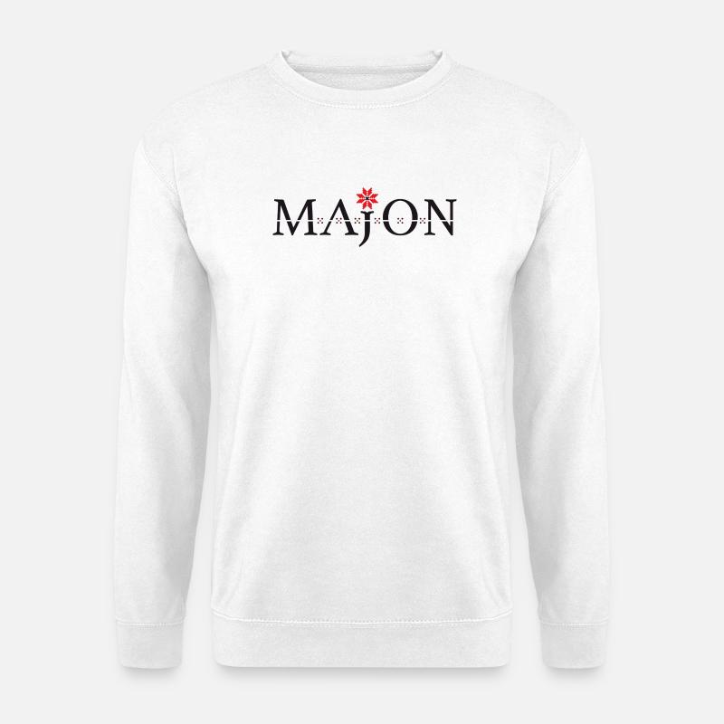 Majon – Springer - Unisex Pullover - Weiß
