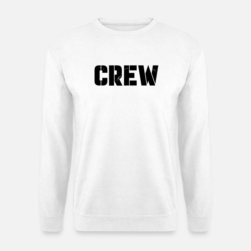Crew - Unisex Pullover - Weiß