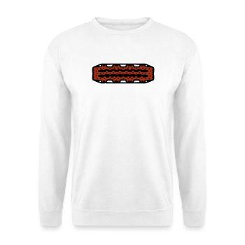 Offroad Sandblech 4x4 Matsch - Unisex Pullover - Weiß - Vorne