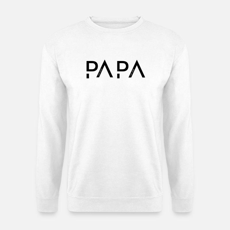 Papa since 2026 - Unisex Sweatshirt - white