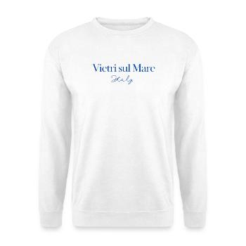 Vietri sul Mare Italy Script - Unisex Sweatshirt - white - Front