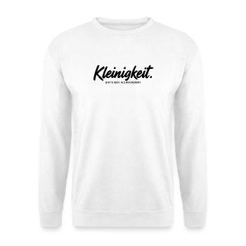 lustiger Spruch - Unisex Pullover - Weiß - Vorne