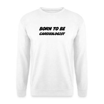 Arzt / Medizin / Kardiologie / Kardiologe - Unisex Pullover - Weiß - Vorne