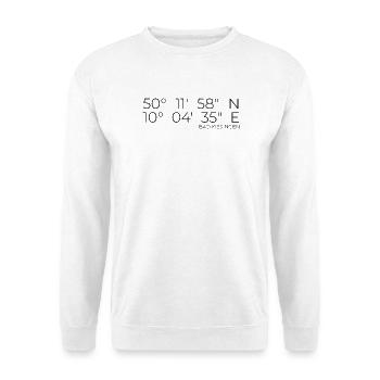 Coordinates Bad Kissingen - Unisex Sweatshirt - white - Front