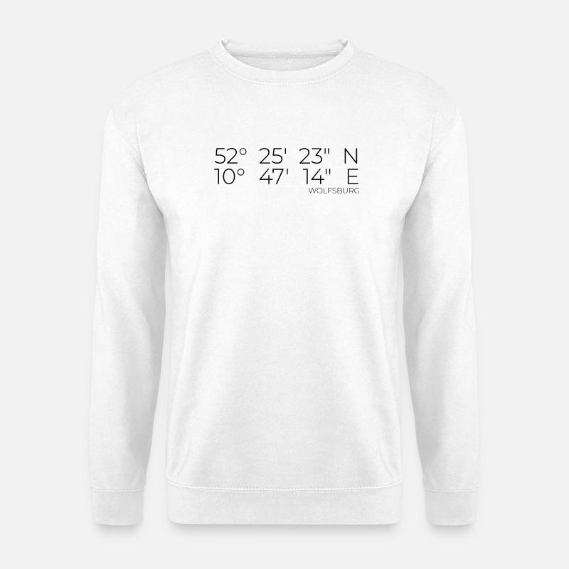 Coordinates Wolfsburg - Unisex Sweatshirt - white