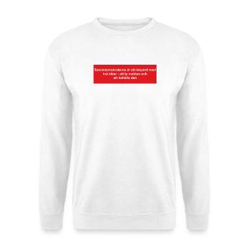 Anti Sosse - Unisex Pullover - Weiß - Vorne