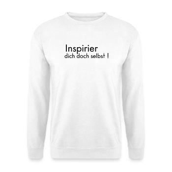 Inspire yourself - Unisex Sweatshirt - white - Front