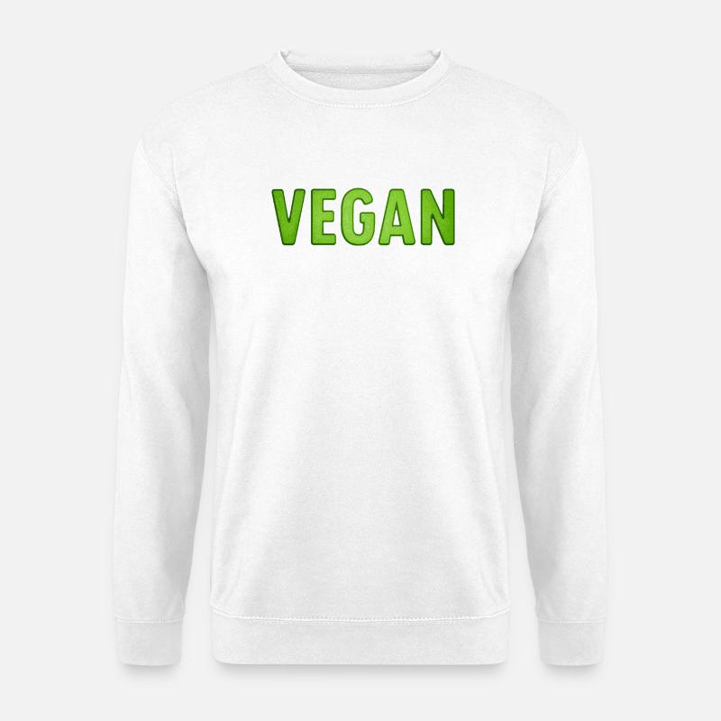 vegan - Unisex Pullover - Weiß