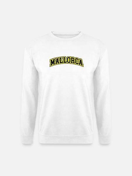 Mallorca lettering - Unisex Sweatshirt - white