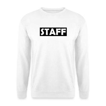 Staff - Unisex Sweatshirt - white - Front