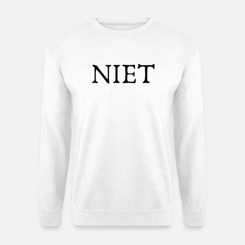 NIET - Unisex Sweatshirt - white