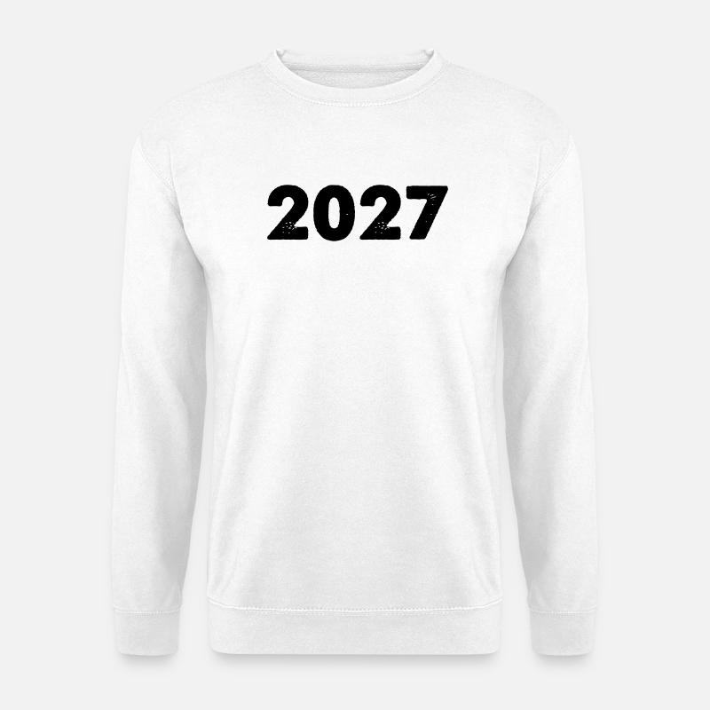 2027 - Unisex Pullover - Weiß