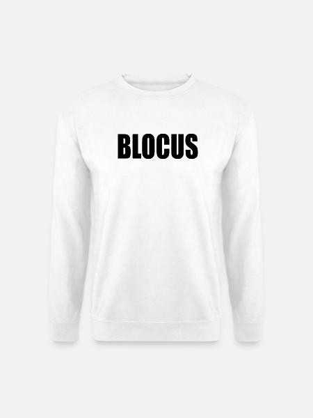 Blockade - Unisex Pullover - Weiß