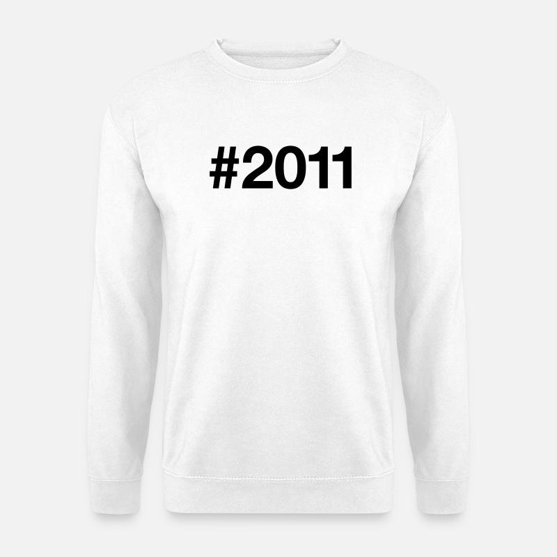 2011 Jahrgang 15 Jahre 15. Geburtstag - Unisex Pullover - Weiß