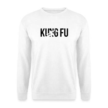 kung fu - Unisex Sweatshirt - white - Front