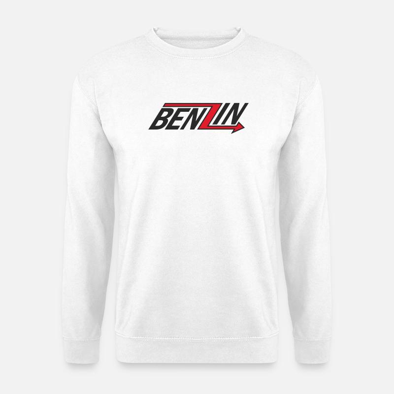 BENZIN - Unisex Pullover - Weiß