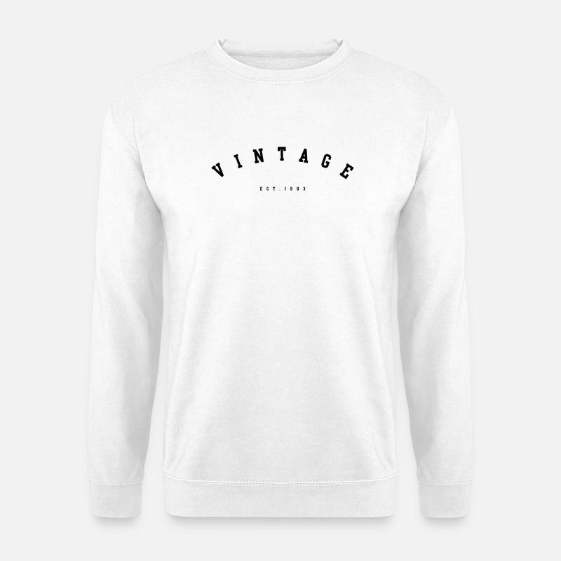 Jahrgang 1983 - Unisex Pullover - Weiß