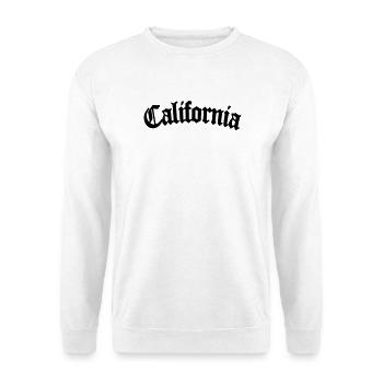 Californie - Sweat-shirt Unisexe - blanc - Devant