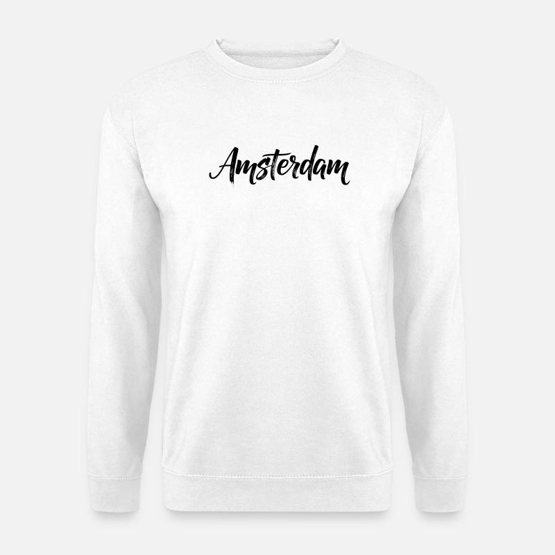 Amsterdam - Unisex Pullover - Weiß