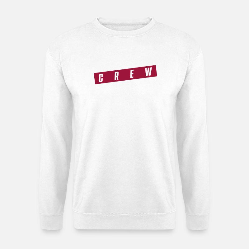 crew - Unisex Pullover - Weiß