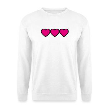 50. 50 YEARS. 50th ANNIVERSARY. 50 YEARS ANNIVERSARY. - Unisex Sweatshirt - white - Front
