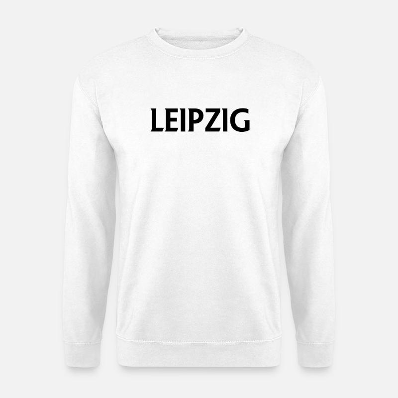 Leipzig – Germany Textdesign - Unisex Sweatshirt - white