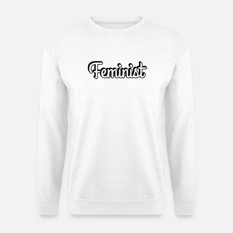 Feministin - Unisex Pullover - Weiß