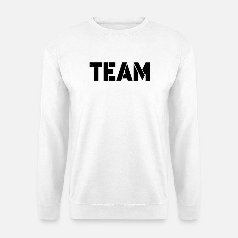 team - Unisex Pullover - Weiß