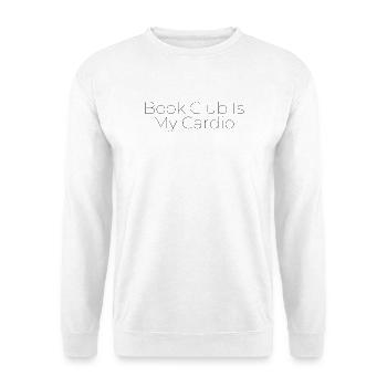 Book Club Mom | Funny Reading Tea - Unisex Sweatshirt - white - Front