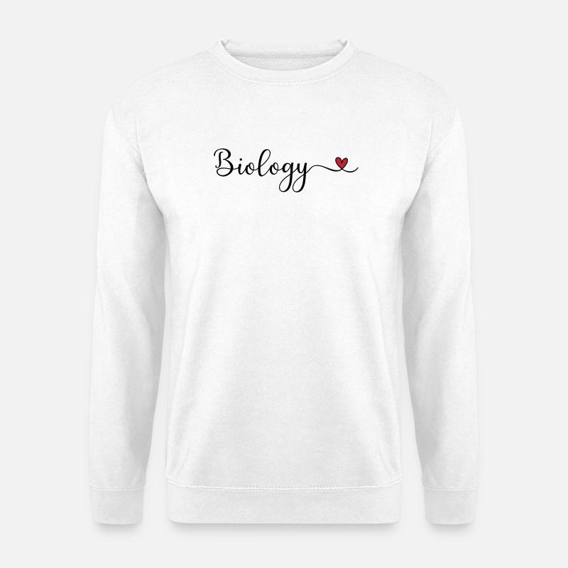 Biology - Unisex Sweatshirt - white