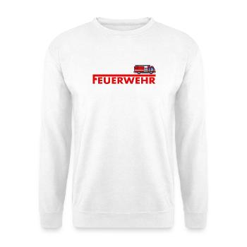 Feuerwehr Geschenkidee - Unisex Pullover - Weiß - Vorne