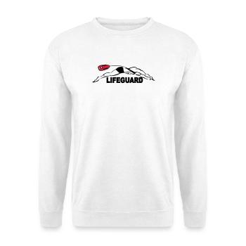 Lifeguard sauveteur aquatique - Sweat-shirt Unisexe - blanc - Devant