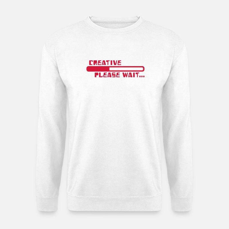 creative - Unisex Sweatshirt - white