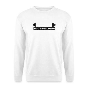 bodybuilder, bodybuilding, fitness, workout, beast - Unisex Sweatshirt - white - Front